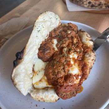 La Pista Pizzeria - A "sandwich". The dough is phenomenal. - Wine Bars Near Me - Conway, Arkansas La Pista Pizzeria - A "sandwich". The dough is phenomenal. - Wine Bars Near Me - Conway, Arkansas