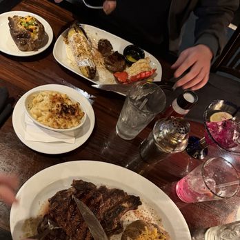 LongHorn Steakhouse - Outlaw Ribeye &  6oz. Flo's Filet with 4oz. Lobster Tail - Steakhouses Near Me - Oak Lawn, Illinois