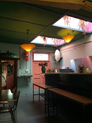 THE ROLL - ESPRESSO DINING BAR by null