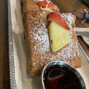 Scratch Kitchen - Punaluu bread  Moist French toast!!! - Breakfast & Brunch Near Me - Honolulu, Hawaii