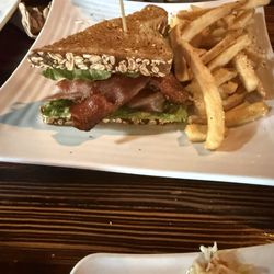 Blt with Parmesan fries