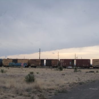 Tumble In Marfa Rv Park - back of RV park trains rolling by - Campgrounds Near Me - Marfa, Texas Tumble In Marfa Rv Park - back of RV park trains rolling by - Campgrounds Near Me - Marfa, Texas