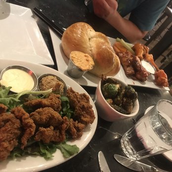 The Arvada Tavern - Rocky Mountain Oysters, Pretzel, Brussel Sprouts, and Wings - we did apps due to the lack of entree selection - Lounges Near Me - Arvada, Colorado The Arvada Tavern - Rocky Mountain Oysters, Pretzel, Brussel Sprouts, and Wings - we did apps due to the lack of entree selection - Lounges Near Me - Arvada, Colorado