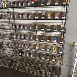 Bitjump Games - Wall of Nintendo NES and SNES games at Bitjump Games.