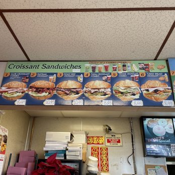 Donut King - Croissant Sandwiches Menu - Bakeries Near Me - Culver City, California