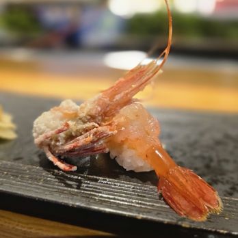 Sushi Kashiba - Fried shrimp and sweet shrimp nigiri - Japanese Near Me - Seattle, Washington Sushi Kashiba - Fried shrimp and sweet shrimp nigiri - Japanese Near Me - Seattle, Washington