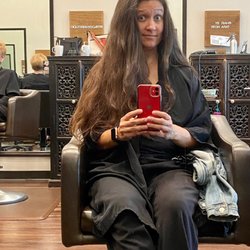 Trilogy Hair Studio - Before! Yes, my hair reached my butt lol