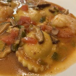 Homemade ravioli