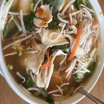 Pho Saigon Express - Chicken soup with extra veggies - Vietnamese Near Me - Escondido, California