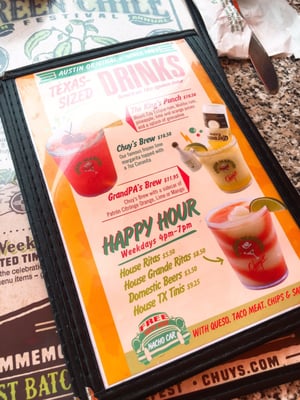 Menu photo 8 Chuy's Springfield, VA