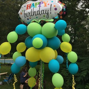Balloons By Amanda - These balloons swirled around in the breeze... I can't !! - Balloon Services Near Me