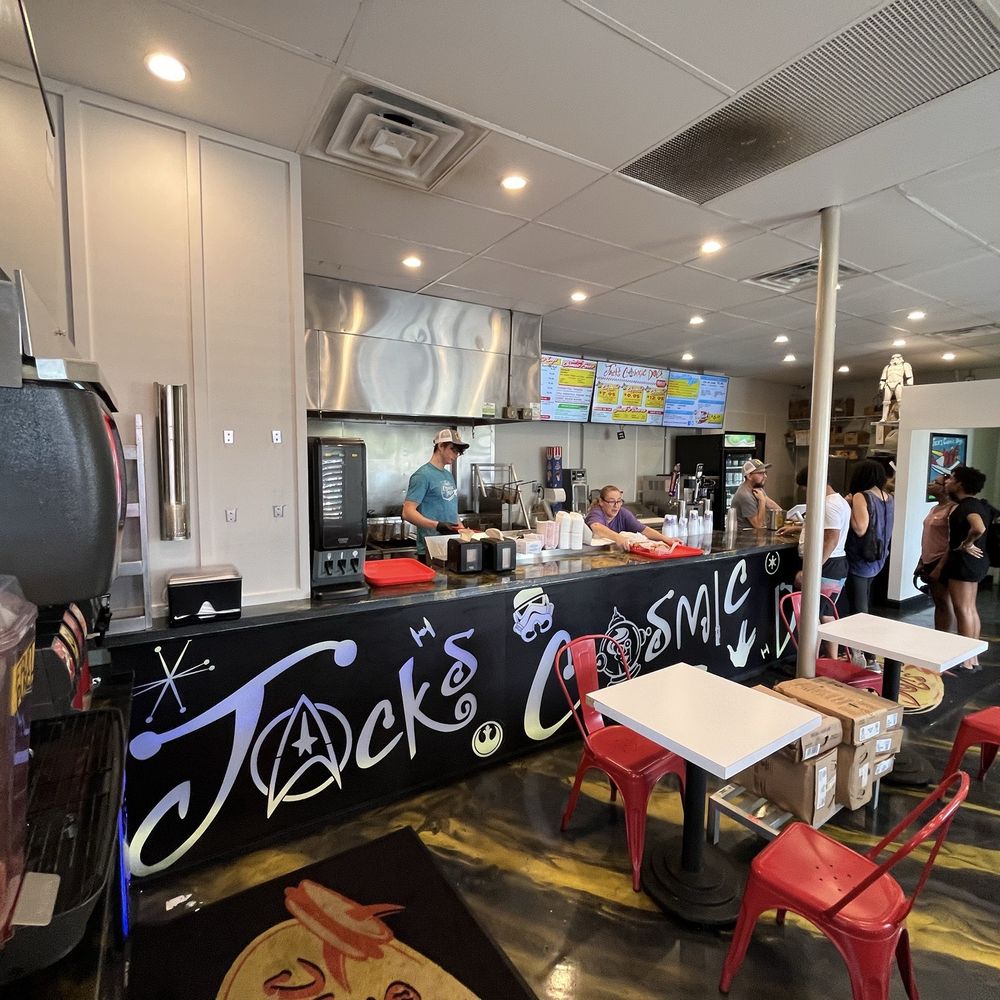 Jack’s Cosmic Dogs - Inside - Hot Dogs Near Me - Charleston, South Carolina Jack’s Cosmic Dogs - Inside - Hot Dogs Near Me - Charleston, South Carolina
