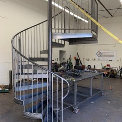 Cornerstone Steel Fabrication - Custom staircase