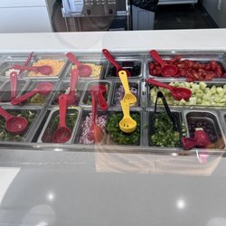 Crisp Salad - Prep station