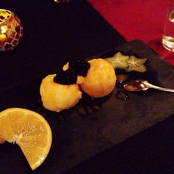 The Great India Restaurant - Mango sorbet