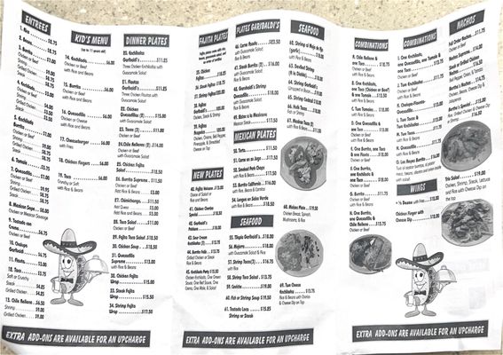 Menu photo 2 Taqueria Garibaldi Pelham, AL Menu photo 2 Taqueria Garibaldi Pelham, AL