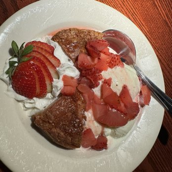 The Chop House - Strawberries and Butter Cake Dessert. - Steakhouses Near Me - Sevierville, Tennessee The Chop House - Strawberries and Butter Cake Dessert. - Steakhouses Near Me - Sevierville, Tennessee