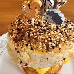 Breaky Sanwich with friends