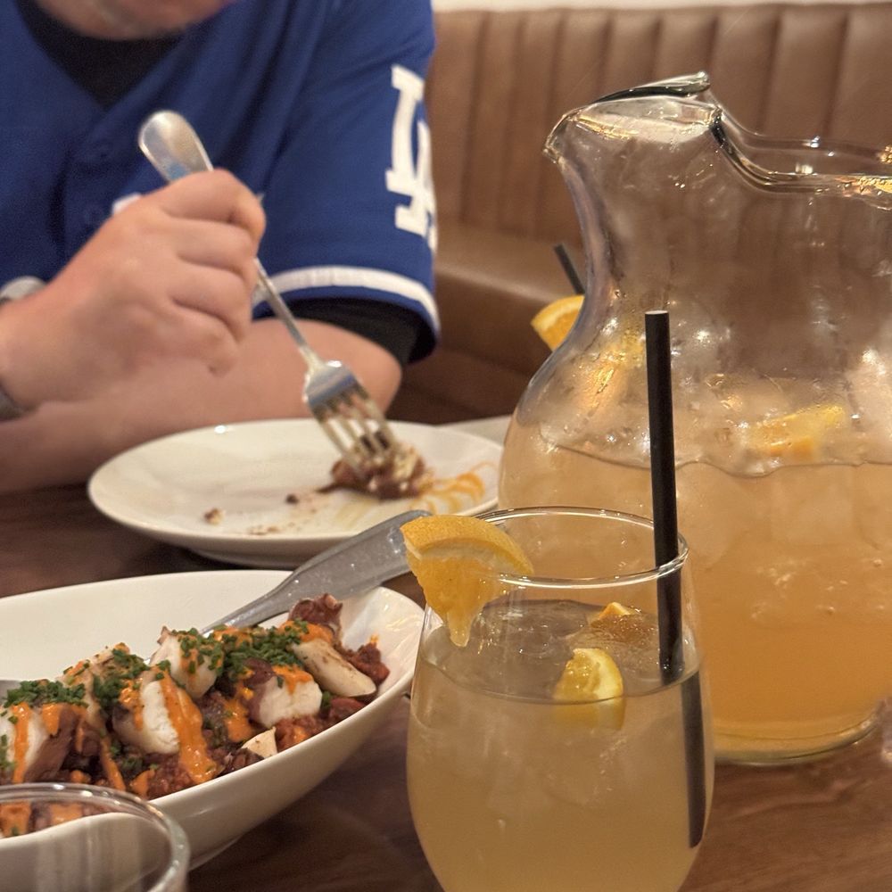 Casa Córdoba - White Sangria Pitcher - Spanish Near Me - Montrose, California Casa Córdoba - White Sangria Pitcher - Spanish Near Me - Montrose, California