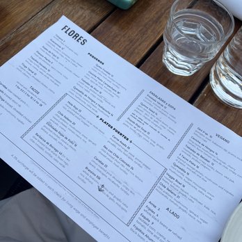 Flores Corte Madera - Menu - Mexican Near Me - Corte Madera, California