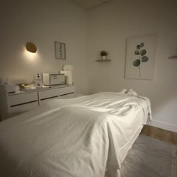 Healing Arts Massage & Wellness Center - Massage room. Relaxing! Love the heated and very comfortable massage bed