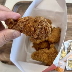 KFC - Spicy wings not too shabby