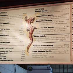 Rio Adobe Southwest Cafe - Menu