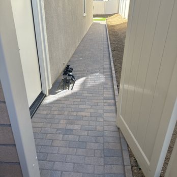 System Pavers - Walk way - Landscaping Near Me - Riverside, California