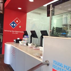 Domino's Pizza - Just enough room to order.