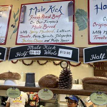 Schat's Bakery - The menu and my choice - Bakeries Near Me - Mammoth Lakes, California