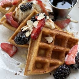 Tres Leches Cassava Waffle