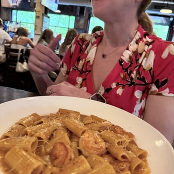 B2 Bistro + Bar - $34 Cajun Pasta. That bowl. is not as deep as it looks - Cocktail Bars Near Me - West Reading, Pennsylvania