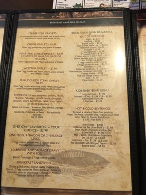 Menu photo 2 Ginger's Family Restaurant Coalport, PA Menu photo 2 Ginger's Family Restaurant Coalport, PA