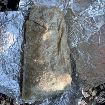 Chipotle Mexican Grill - Burrito first opened - rushed wrapping job - Fast Food Near Me - Melbourne, Florida Chipotle Mexican Grill - Burrito first opened - rushed wrapping job - Fast Food Near Me - Melbourne, Florida