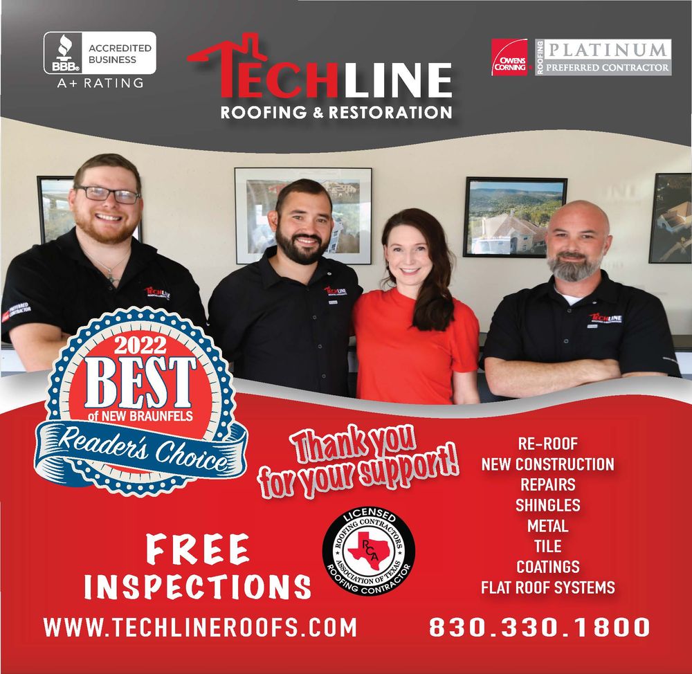 Slide of Techline Roofing and Restoration