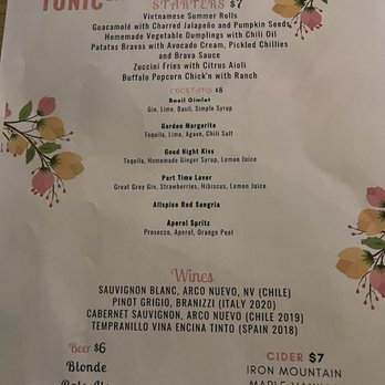 Thyme & Tonic - Cocktail Bars Near Me - New York, New York