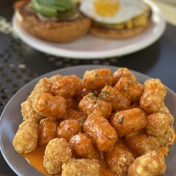The Cut - Cheesy Tots $10 @dangit.all - Burgers Near Me - Irvine, California The Cut - Cheesy Tots $10 @dangit.all - Burgers Near Me - Irvine, California