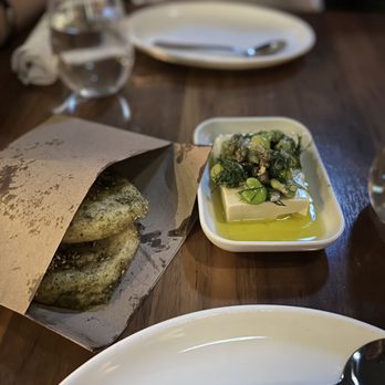 Sarma - Fava Bean Pate with gyros bread - Middle Eastern Near Me - Somerville, Massachusetts