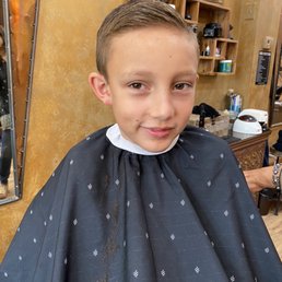 My big guy after getting a fresh cut from Kay