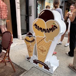 Exterior photo of Mammamia Gelato - New York, New York Exterior photo of Mammamia Gelato - New York, New York