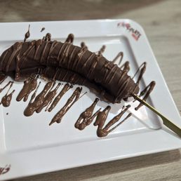 Frozen Banana w Belgian Milk Chocolate Frozen Banana w Belgian Milk Chocolate