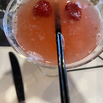 Martini Me Charleston - Raspberry lemon drop martini snowman face!! - Tapas Bars Near Me - North Charleston, South Carolina