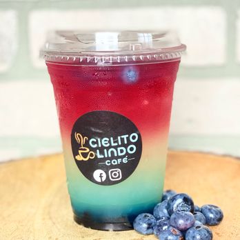 Cielito Lindo Cafe - Blueberry Refresher - Cafes Near Me - Hammond, Indiana