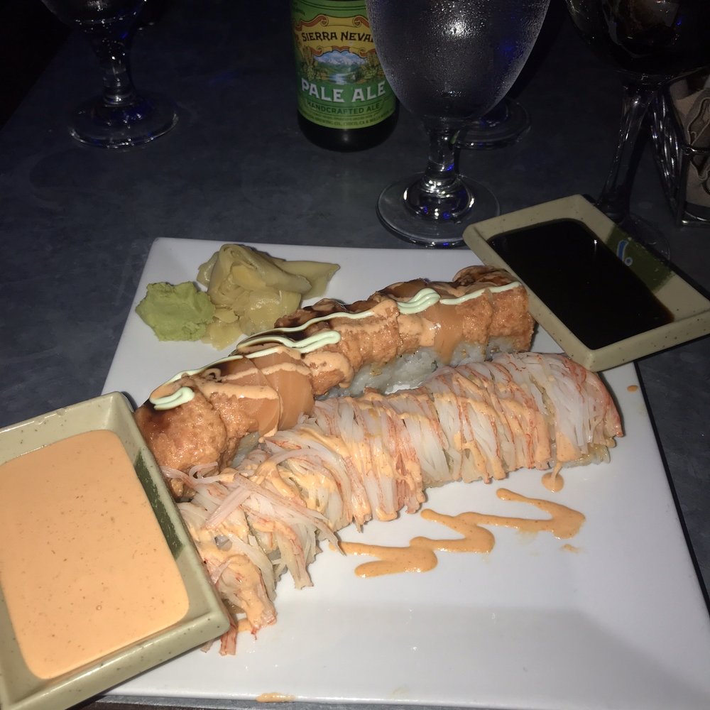 Bistro 1051 - Yummy Roll and Kamikaze Roll -- very good. - Italian Near Me - Clark, New Jersey
