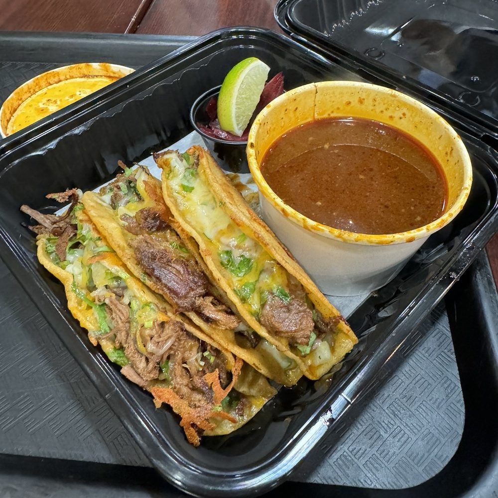 Just Halal - Birria Beef Tacos - Mexican Near Me - Hollis, New York