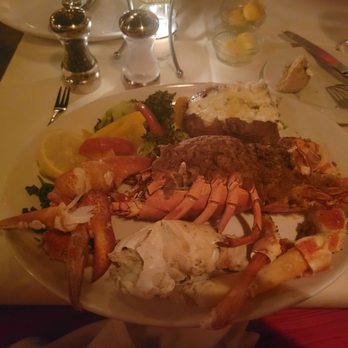Salt Cellar - Stuffed lobster, side crab legs with baked potato and veggies - Seafood Near Me - Scottsdale, Arizona Salt Cellar - Stuffed lobster, side crab legs with baked potato and veggies - Seafood Near Me - Scottsdale, Arizona