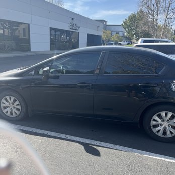 Xact Window Tinting - honda civic lx 2012 - Auto Customization Near Me - Ontario, California