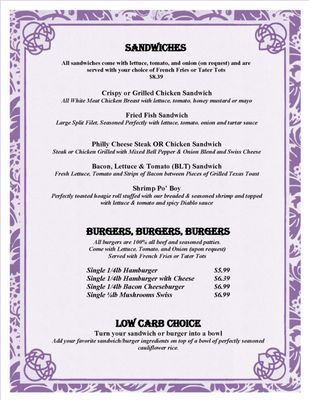 Menu photo 5 The Stray Cat Dinner Lesterville, MO Menu photo 5 The Stray Cat Dinner Lesterville, MO