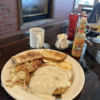 Order Up - Chicken Fried steak eggs over easy. - Breakfast & Brunch Near Me - Rifle, Colorado Order Up - Chicken Fried steak eggs over easy. - Breakfast & Brunch Near Me - Rifle, Colorado