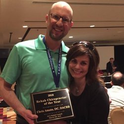 Amato Christopher DC - 2016 ACA Rehab Council Rehab Doctor of the Year